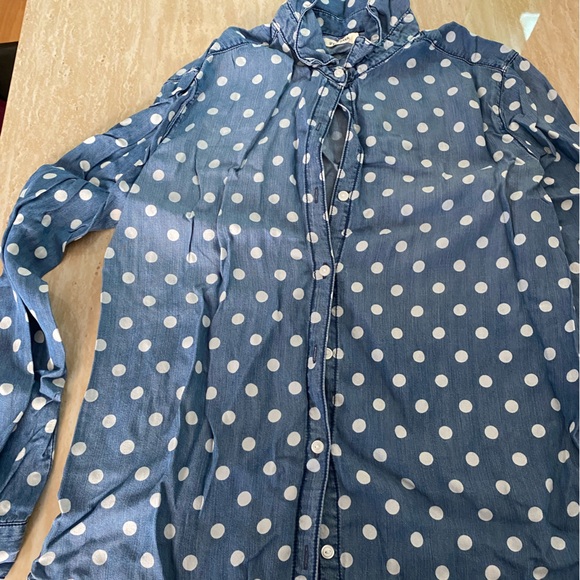 Blue and white dots - Picture 2 of 2